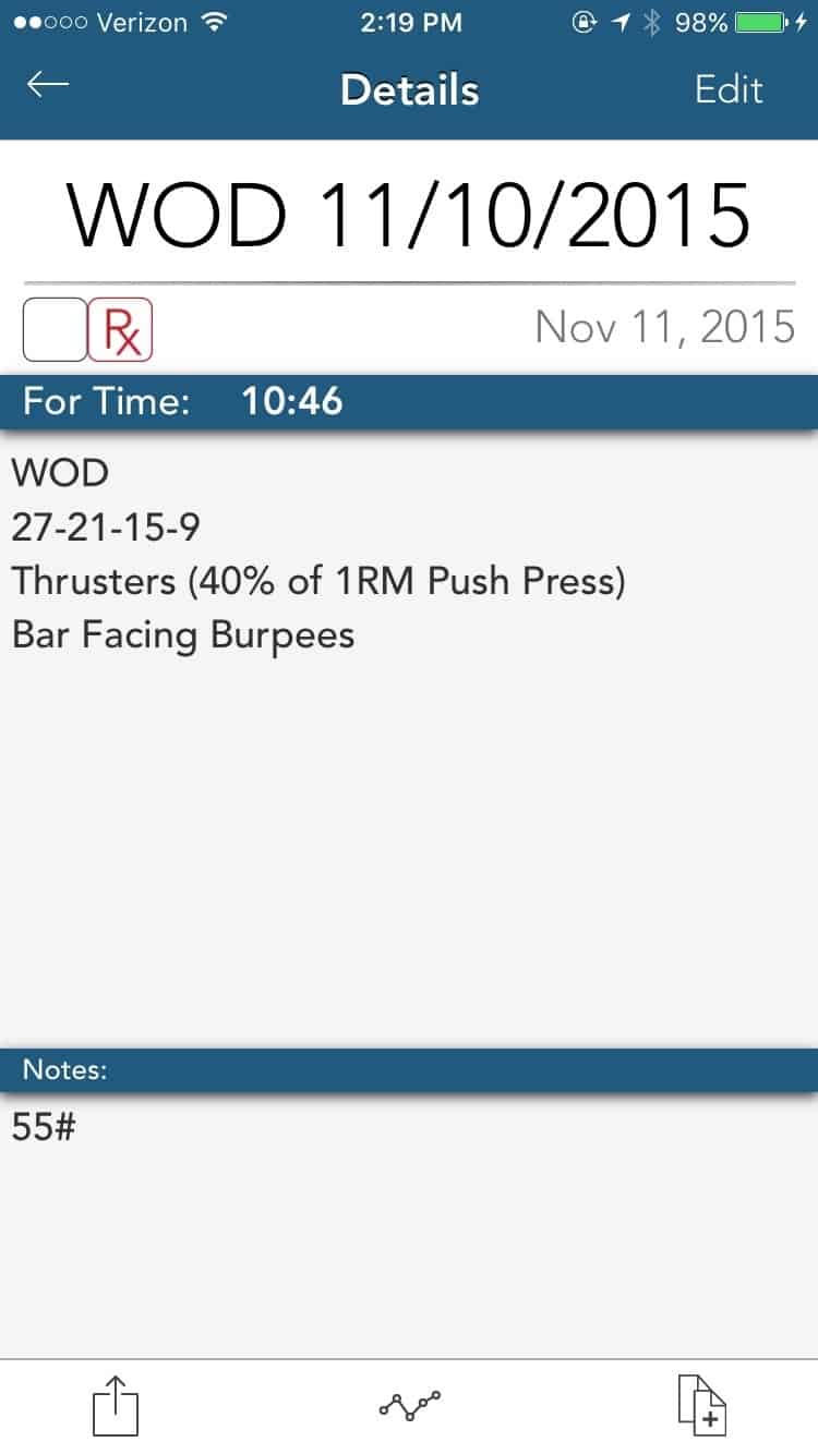 Thrusters & Burpees