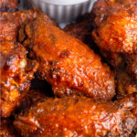 Air Fryer Buffalo Wings Pinterest image